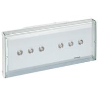 Photo BAES d'vacuation IP43 IK07 permanent ECO2 SATI adressable pour grands espaces | Ref : 062646