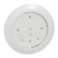 Photo BAES d'ambiance encastr Kickspot IP40 IK04 plastique ECO2 SATI adressable pour ERP et ERT | Ref : 062664
