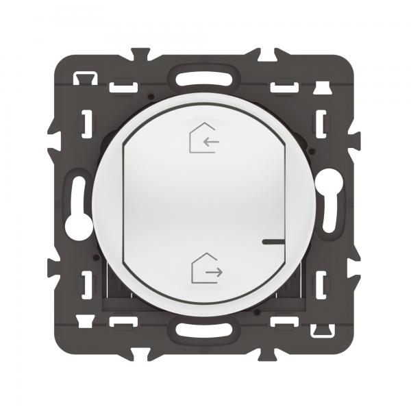 Photo Commande sans fils Dpart/Arrive Cliane with Netatmo sans plaque blanc | Ref : 064872A