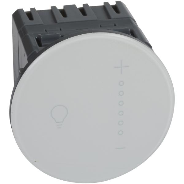 Photo Variateur tactile avec neutre 300 W Cliane - blanc | Ref : 067046