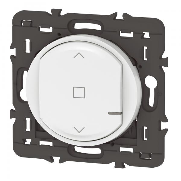 Photo Commande sans fils pour volet roulant Cliane with Netatmo sans plaque blanc | Ref : 067646A