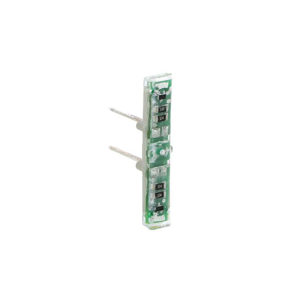 Photo Voyant lumineux 230V Easy-Led brochable  LEDs blanches pour mcanismes Mosaic | Ref : 067686L