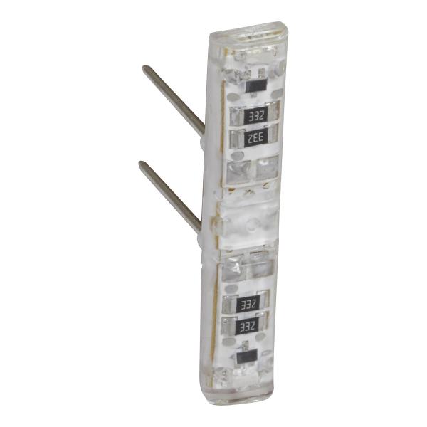 Photo Voyant lum 12V. 24V ou 48V Easy-Led brochable  LEDs blanches pour mca Mosaic | Ref : 067687L