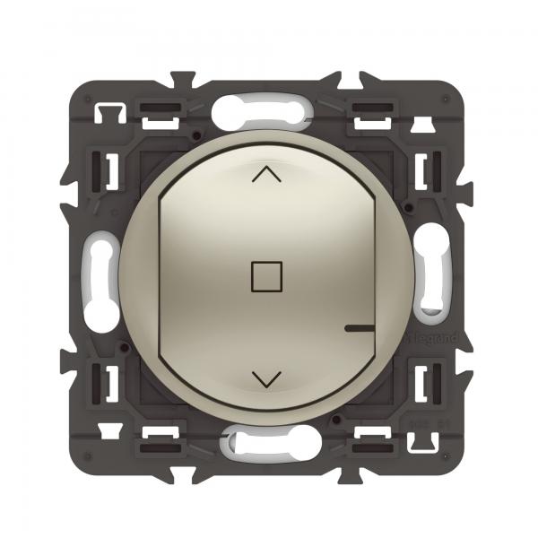 Photo Interrupteur pour volet roulant connecté Céliane with Netatmo sans plaque titane | Ref : 067776A