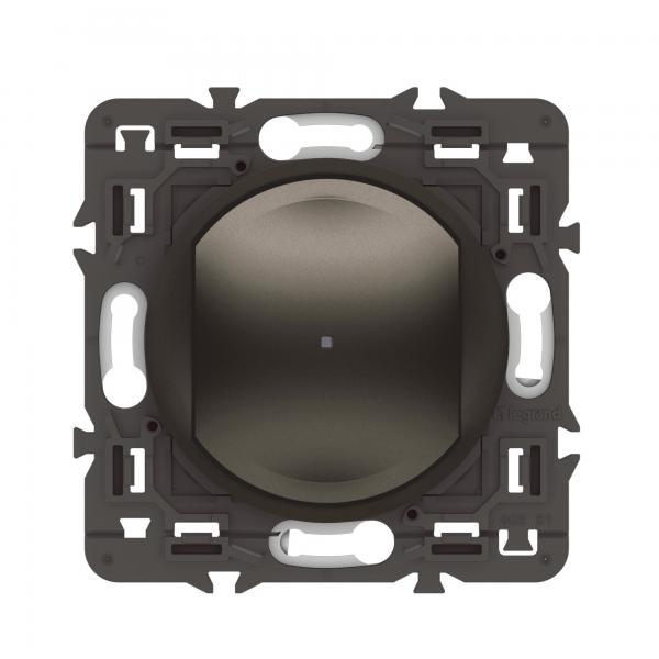 Photo Interrupteur avec Neutre connect Cliane with Netatmo sans plaque graphite | Ref : 067799A