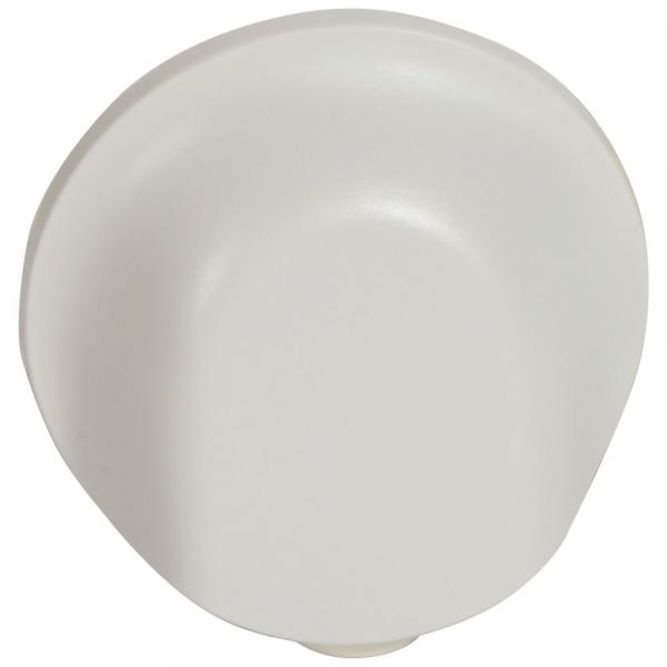 Photo Enjoliveur simple Céliane IP44 pour sortie de câble - Blanc | Ref : 067806