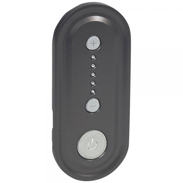 Photo Enjoliveur Cliane pour variateur 3 fils 1000W  -  finition graphite | Ref : 067933