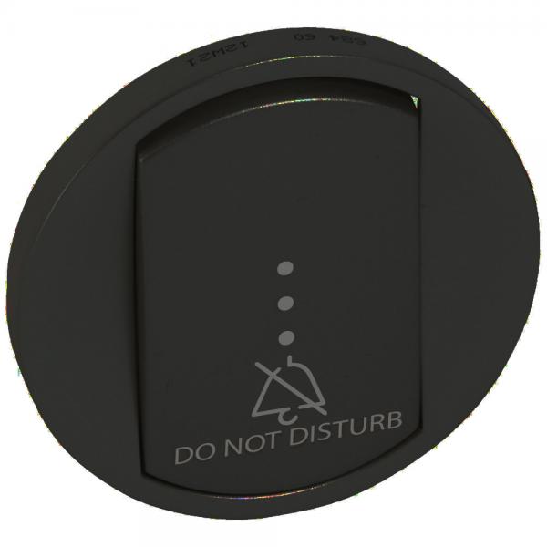 Photo Enjoliveur Cliane pour interrupteur ou va - et - vient avec symbole Ne pas dranger pour htel  -   | Ref : 067960