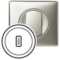 Photo Enjoliveur Céliane pour prise USB - finition titane | Ref : 068553