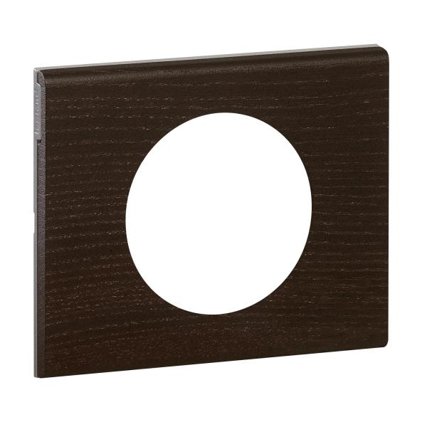Photo Plaque Cliane Matires 1 poste  -  finition Teint Wengu | Ref : 069201