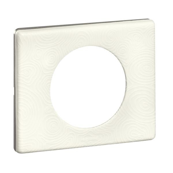 Photo Plaque Cliane Matires 1 poste  -  finition Songe ( porcelaine ) | Ref : 069351