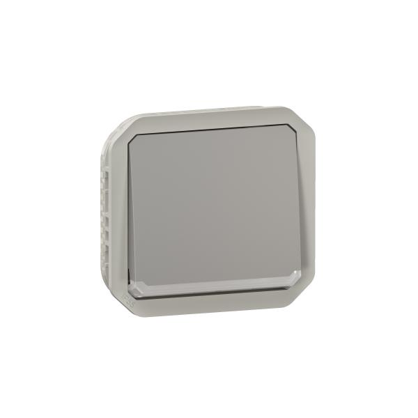 Photo Poussoir NO tmoin Plexo composable - gris | Ref : 069533L