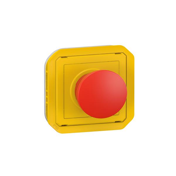 Photo Coup de poing d'urgence Plexo composable jaune | Ref : 069547L