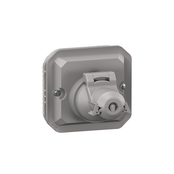 Photo Adaptateur Plexo pour prise RJ45 Mosaic - composable gris | Ref : 069581L
