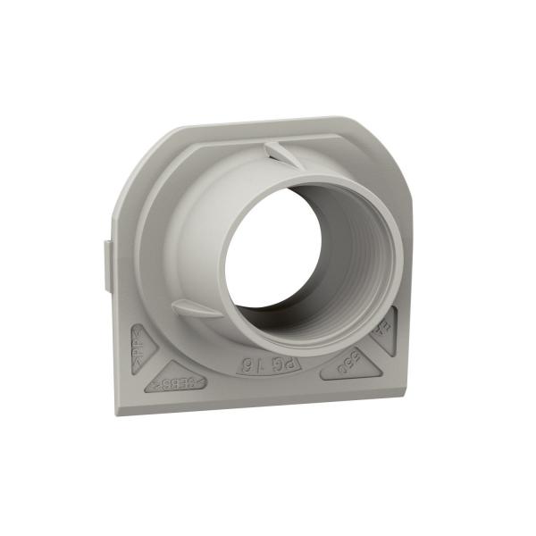 Photo Embout presse-toupe Plexo 1 entre PG16 gris | Ref : 069648L