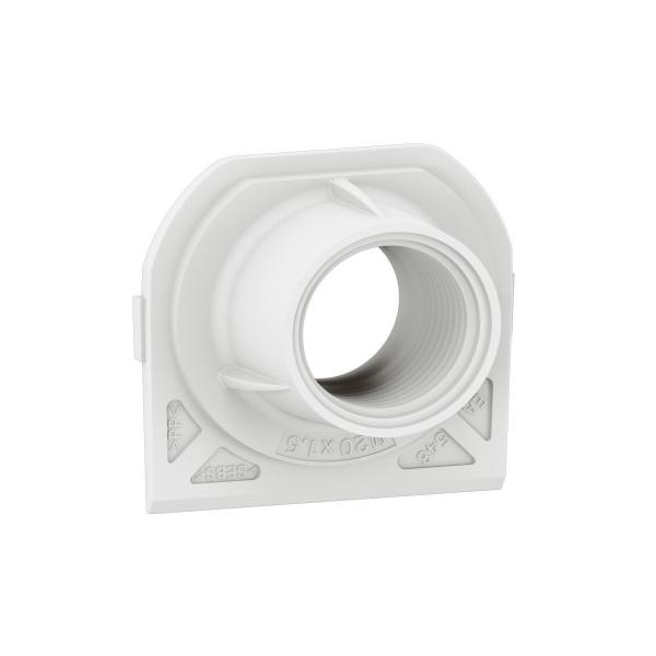Photo Embout presse-toupe Plexo 1 entre ISO20 blanc | Ref : 069662L