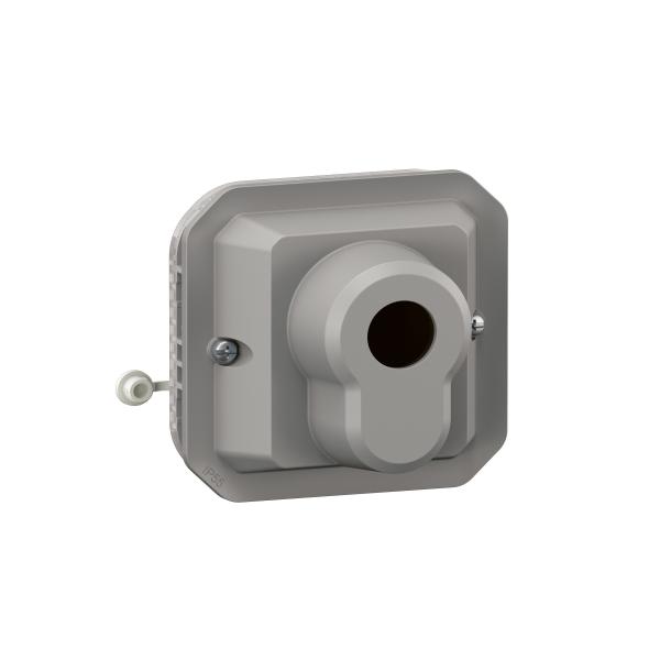 Photo Poussoir  cl accs scuris 3 positions Plexo composable gris | Ref : 069705L