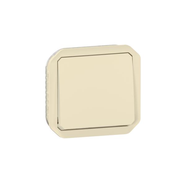 Photo Interrupteur ou va-et-vient 10AX 250V Plexo composable sable | Ref : 069808L