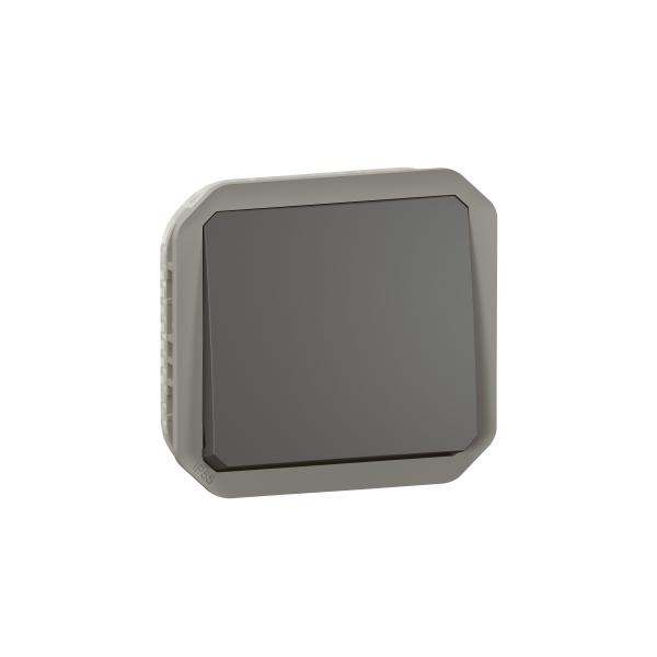 Photo Poussoir NO Plexo composable - anthracite | Ref : 069810L