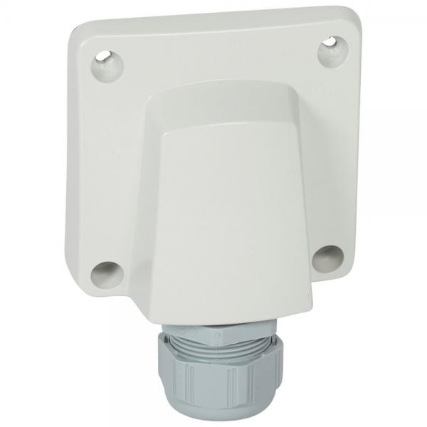 Photo Sortie de cble 20A - 32A Plexo complet encastr gris | Ref : 069850L