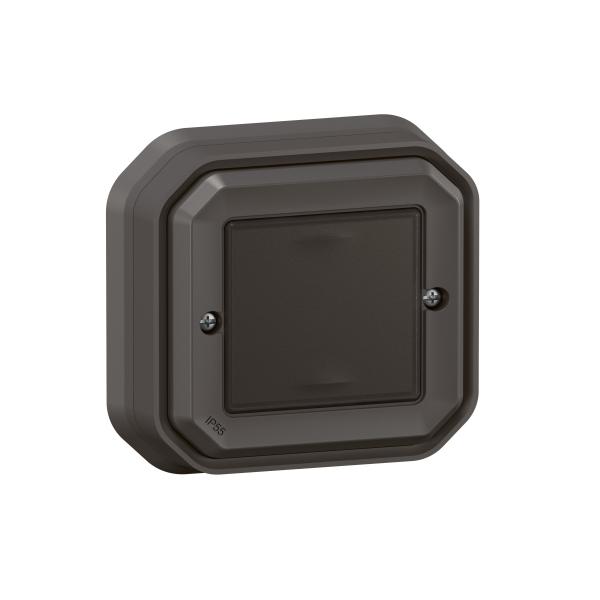 Photo Commande Self-e pour clairage et prise Plexo with Netatmo complet anthracite | Ref : 069894L