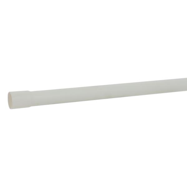 Photo Conduit IRL 3321 �16mm  -  blanc RAL7010 antimicrobien | Ref : 07316