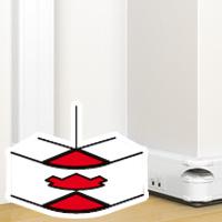 Photo Angle extrieur pour goulotte  clippage direct Mosaic 50x130mm  -  blanc | Ref : 075633