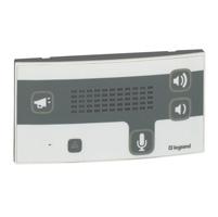 Photo Bloc de porte phonie Mosaic appel infirmire pour communication avec les chambres | Ref : 076608