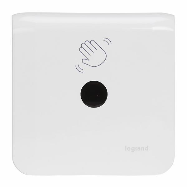 Photo Interrupteur sans contact Mosaic clairage 200W LED complet blanc antimicrobien | Ref : 076695L