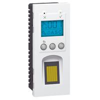 Photo Lecteur biomtrique d'empreinte digitale Programme Mosaic - 5 mod vertical - blanc | Ref : 076703
