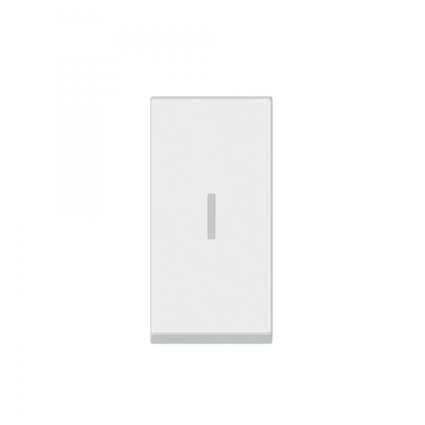 Photo Interrupteur ou va-et-vient 20AX 250V~ Mosaic 1 module � blanc | Ref : 077060L