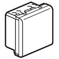 Photo D�rivateur 20A Mosaic 2 modules avec 3 bornes pour faciliter la d�rivation  -  blanc | Ref : 077553