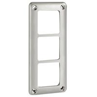 Photo Plaque 3 postes - Soliroc - IK10- antivandale | Ref : 077853