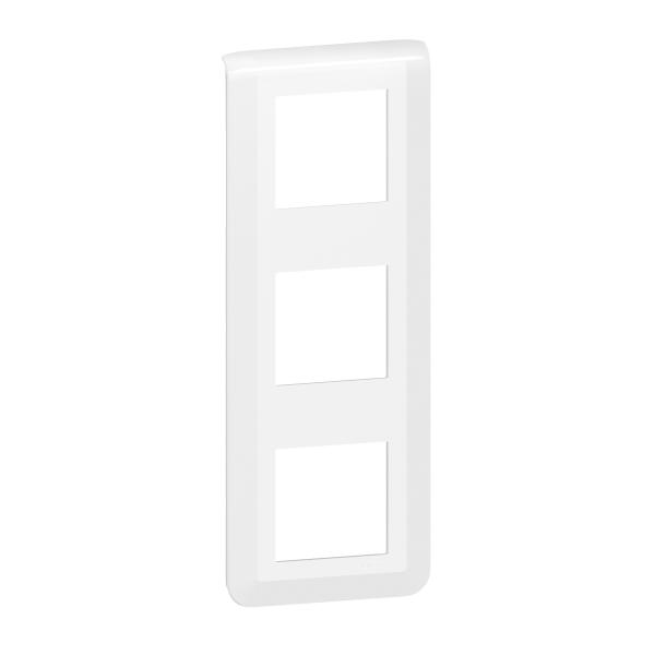Photo Plaque de finition verticale Mosaic pour 3x2 modules blanc | Ref : 078823L
