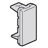 Photo Obturateur Mosaic 1 module - finition alu | Ref : 079270