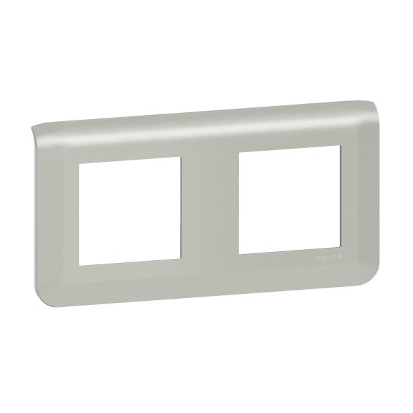 Photo Plaque de finition horizontale Mosaic pour 2x2 modules alu | Ref : 079304L