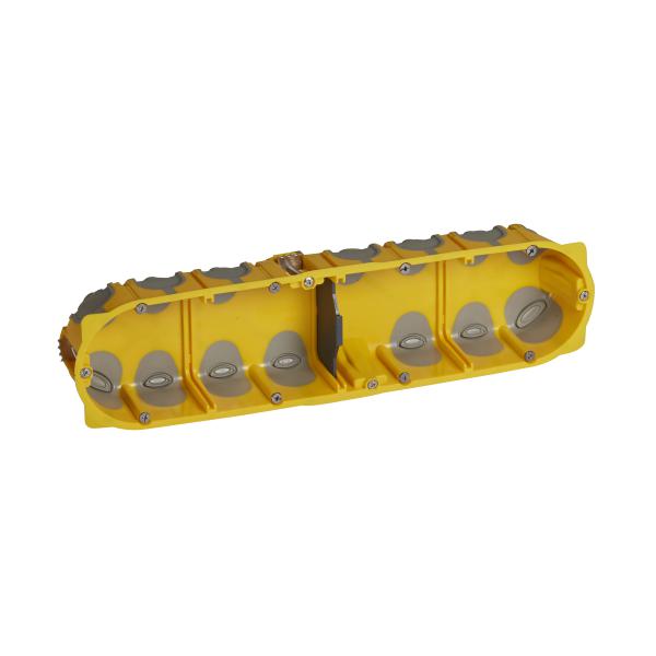 Photo Bote multipostes Ecobatibox 4 postes 8  10 modules  -  profondeur 40mm | Ref : 080024
