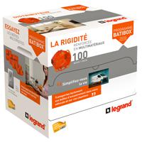 Photo Distribox  -  Distributeur de 100 botes multimatriaux Batibox  -  profondeur 40mm | Ref : 080115