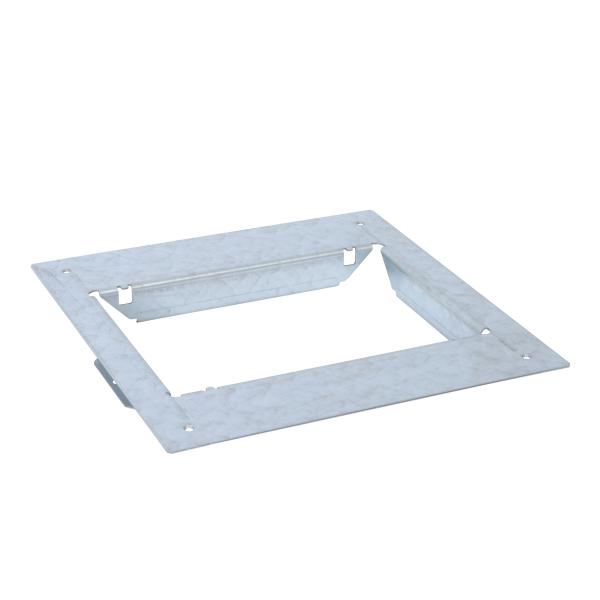 Photo Adaptateur de montage chape béton boîtes de sol standard ou affleurante 8 modules ou 12 modules et b | Ref : 088081