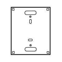Photo Platine pour disjoncteur d\'abonné ERDF - 225x 90x53mm | Ref : 092736
