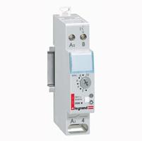 Photo Minuterie pour lampes à incandescence et halogènes - 16A - 1 module DIN | Ref : 092758
