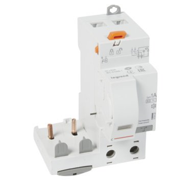 Photo Bloc différentiel adaptable à vis pour DX³ 1 module par pôle - 2P 230V~ - 63A - typeAC 1000mA sélectif | Ref : 410426