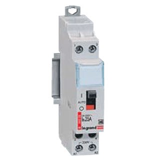 Photo Contacteur de puissance CX³ silencieux bobine 230V~ - 2P 250V~ - 25A - contact 2F - 1 module | Ref : 412558