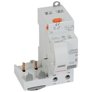 Photo Bloc différentiel adaptable à vis pour DX³ 1 module par pôle - 2P 230V~ - 63A - typeF 300mA sélectif | Ref : 410457