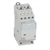 Photo Contacteur de puissance CX bobine 24V~ sans commande manuelle  -  4P 400V~  -  25A  -  contact 4F  -  2 modules | Ref : 412510