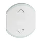 Photo Enjoliveur simple Céliane pour volets roulants montage gauche ou droite - blanc | Ref : 068269