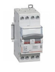 Photo Interrupteur - sectionneur DX - IS 4P 400V~  -  32A  -  2 modules | Ref : 406479