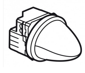 Photo Spot orientable Cliane 2,8W 70lm livr avec enjoliveur chrome mat | Ref : 067655