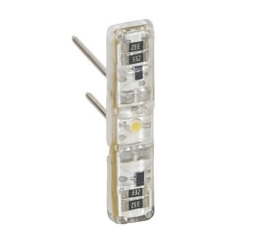 Photo Voyant lumineux 12V , 24V ou 48V - pour mécanismes Mosaic et Céliane | Ref : 067687