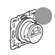 Photo Station d'accueil Céliane pour smartphone - titane | Ref : 068524